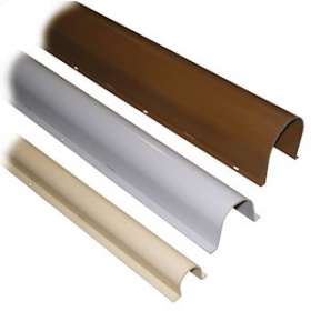 GPC 120-120 Grise-Goulotte PVC forme omega 120x120-Long: 2,75m-Codet: 6880548|TE Connectivity ( Ex Tyco Simel )-TYS005152