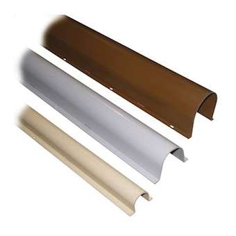 GPC 90-90 Marron-Goulotte PVC forme omega 90x90-Long: 2,75m-Codet: 6880564|TE Connectivity ( Ex Tyco Simel )-TYS005142
