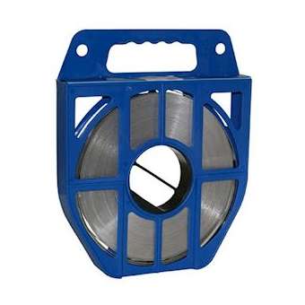 Feuillard RF1007 acier inox 10 x 0,7mm en rouleau de 50m-Codet Enedis: 6839629|TE Connectivity ( Ex Tyco Simel )-TYS008512