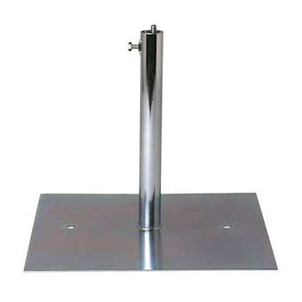 Pied Support terrasse PTE grande platine 300x300mm|Aldes-ALD11091125