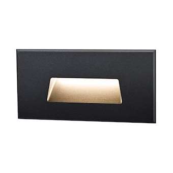SET'IN 6.1 rectangle fixe noir 3000K 2W 120DEG IP67|Europole-POL37210