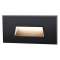 SET'IN 6.1 rectangle fixe noir 3000K 2W 120DEG IP67|Europole-POL37210