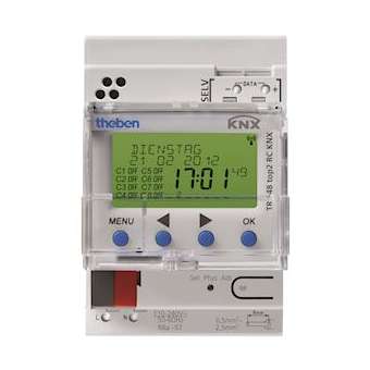 Interrupteur horaire digital annuel 8 c DCF-GPS KNX|Theben-THB6489212