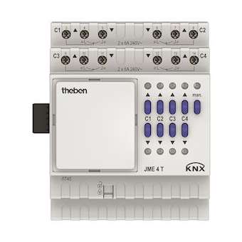 Moidule extension Actionneur volets 4 circuits JME 4 T KNX|Theben-THB4930255
