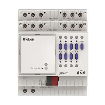 Actionneur volets 4 c JMG 4 T KNX|Theben-THB4930250