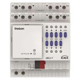 Actionneur volets 4 c JMG 4 T KNX|Theben-THB4930250