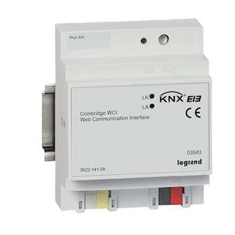 Passerelle modulaire BUS KNX 4 modules -4 modules|Legrand-LEG003543