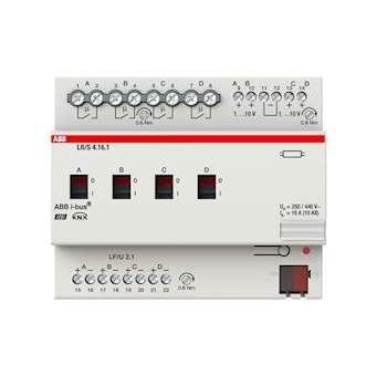Module 4 Sorties Régulation d'Éclairage, 16A, Mrd|ABB-ABB588311