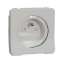 Mureva Styl - Prise courant 2P+T - composable - IP55 IK08 - connex auto - blanc