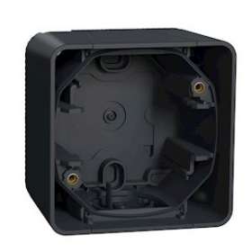 Mureva Styl - Boîte 1 poste - saillie - IP55 - IK08 - gris|Schneider Electric-SCHMUR37911