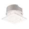 Kit encastrement facade carre blanc pour detecteur plano centro|Theben-THB9070736