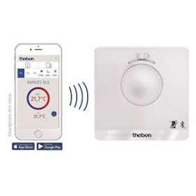Thermostat d'ambiance OT 2 fils. 24h 7j 230 V Bluetooth|Theben-THB8509150