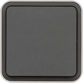 cubyko interrupteur va-et-vient saillie gris IP55|Hager-HAGWNC001