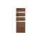 Sèche-serviettes Allure 3 virtuose mat gauche soufflerie 1750W brun terracotta|Thermor-EET483100