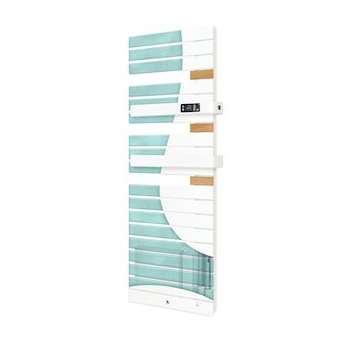 Sèche-serviettes Allure 3 mat à gauche 0750W gris roche|Thermor-EET483234
