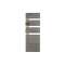 Sèche-serviettes Allure 3 mat à gauche avec soufflerie 1750W gris roche|Thermor-EET483189