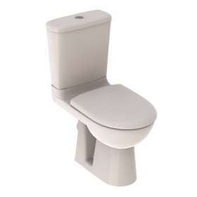Pack WC au sol Geberit Prima SH, Rimfree abattant ralenti, blc|Geberit-GBR08325400000101