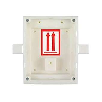 Boitier d'encastrement Verso pour 1 module|Tiptel-TIPBOITIERENCASTRABLEVERSO1M