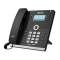 Téléphone SIP 3 comptes, écran N&B, PoE, 6 touches de ligne