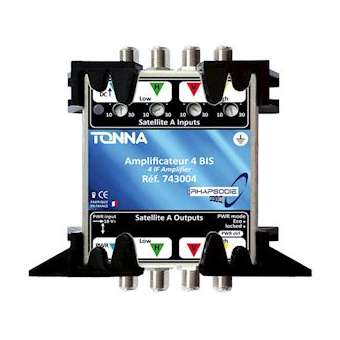 Amplificateur 4 BIS - Gain réglable 30 dB|Tonna-TOQ743004