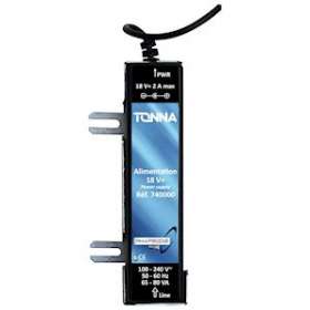 Alimentation 18 Vcc-2 A utile (-20DEGC à +60DEGC) jack 2,5 mm|Tonna-TOQ740000