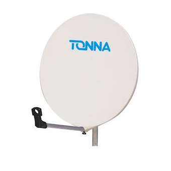 Antenne 90 cm composite gris clair avec support D 40 mm - Sans LNB|Tonna-TOQ771590