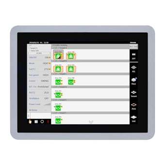 Commande centralisée tactile Touch Screen 512 unités|Toshiba Climatisation-TS1BMS-CT5121E