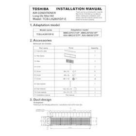 Filtre longue durée GHP|Toshiba Climatisation-TS1TCB-LK2801DP-E