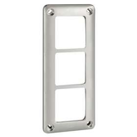 Plaque 3 postes Soliroc IK10|Legrand-LEG077853