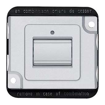 Anti-vandalisme - poussoir O/F - 10A - borne sans vis|Schneider Electric-SCHMTN3156-7060