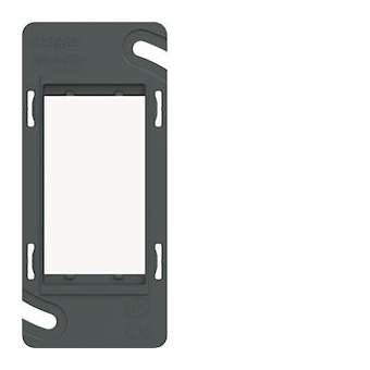 Support gallery 1 module pour mécanismes gallery|Hager-HAGWXA451