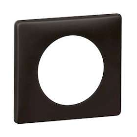 Plaque Céliane Poudré 1 poste - finition Basalte|Legrand-LEG066741