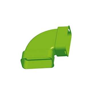 Coude horizontal 90DEG AE55SC Air Excellent|Ubbink-UBB188154