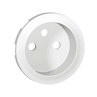 Enjoliveur Céliane pour prise de courant 2P+T à puits - Blanc|Legrand-LEG068112