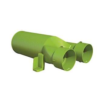 Raccordement 180DEG Air Excellent AE34C D125mm|Ubbink-UBB188399
