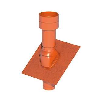 Terminal de ventilation isolé Ventub ocre D160mm|Ubbink-UBB169853