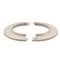 Rosace de finition D100mm blanche PE|Ubbink-UBB760091