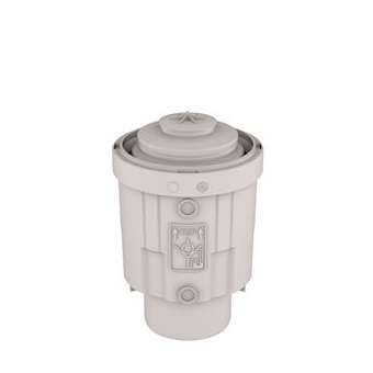 Adaptateur Chemilux Cascade Condensation D80M-110F PPtl clapet anti-retour|Ubbink-UBB330010
