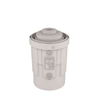 Adaptateur Chemilux Cascade Condensation D110M-110F PPtl clapet anti-retour|Ubbink-UBB330007