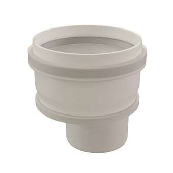 Adaptateur excentrique horizontal Chemilux Condensation D110M-160F PPtl|Ubbink-UBB330177