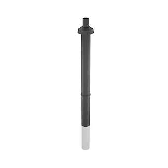 Terminal vertical Rolux Condensation D110/160mm noir|Ubbink-UBB330255