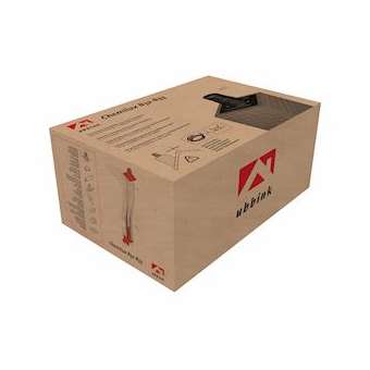 Kit mural B22p-B23p Chemilux Condensation D60mm, noir|Ubbink-UBB184451