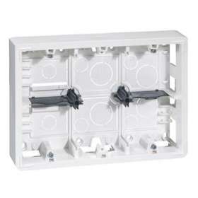 Cadre saillie prof. 46mm Mosaic pour 2x6, 2x8 ou 2x3x2 modules et support 080266|Legrand-LEG080276