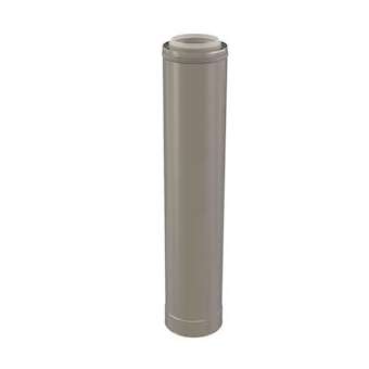 Réhausse de terminal Rolux 3CEp Condensation D110/160mm long.750mm|Ubbink-UBB490534