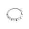 Bride de blocage blanche D100mm|Ubbink-UBB224146