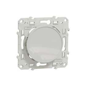 Odace - Obturateur blanc (RAL 9003) - Fixation par vis|Schneider Electric-SCHS520666