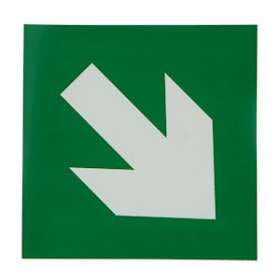 Etiquette flèche 45DEG Uralife V, clipsable et repositionnable|Ura-URA125037