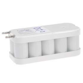 Batterie Nickel Cadmium 10 éléments assemblés avec flasques de type VTD 4Ah|Ura-URA615521
