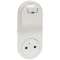 Enjoliveur Céliane prise 2P+T Surface et chargeur USB semi encastré - Blanc