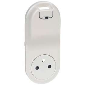 Enjoliveur Céliane prise 2P+T Surface et chargeur USB semi encastré - Blanc|Legrand-LEG068116
